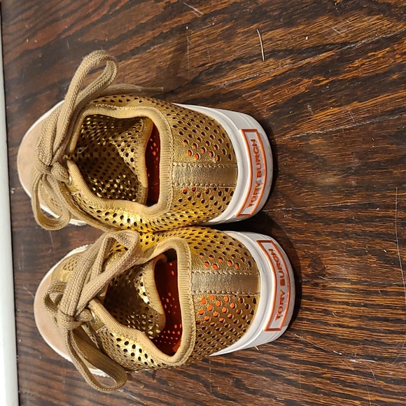 Tory Burch lace up shoes size 7 - Picture 3 of 3